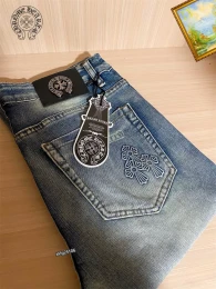 chrome hearts jeans pour homme s_12b6316